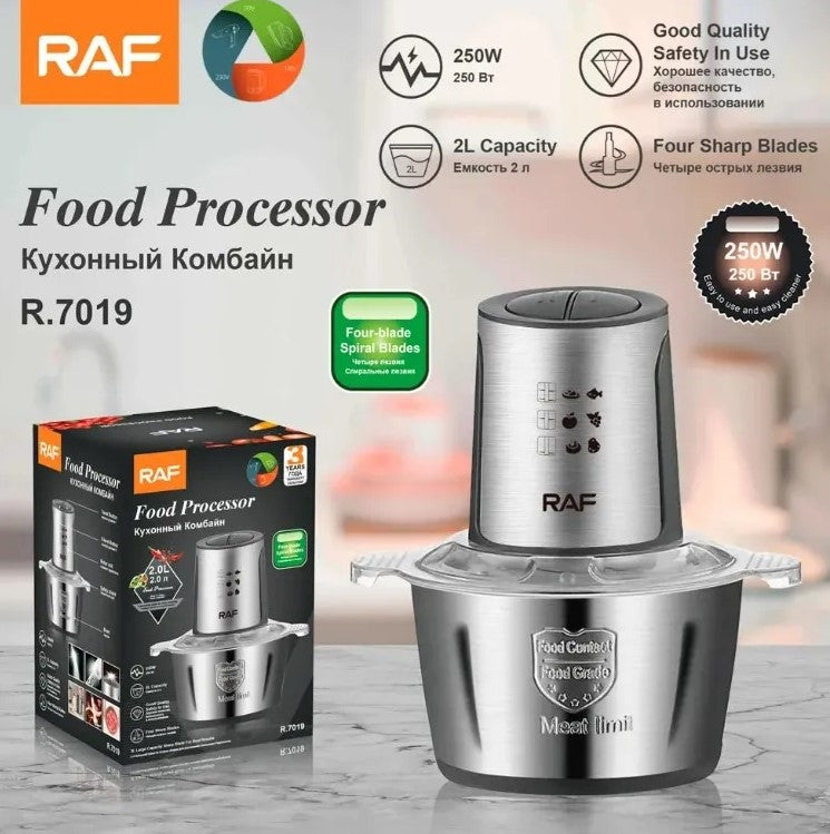 Picador De Alimentos Eléctrico RAF + Picador Ajo